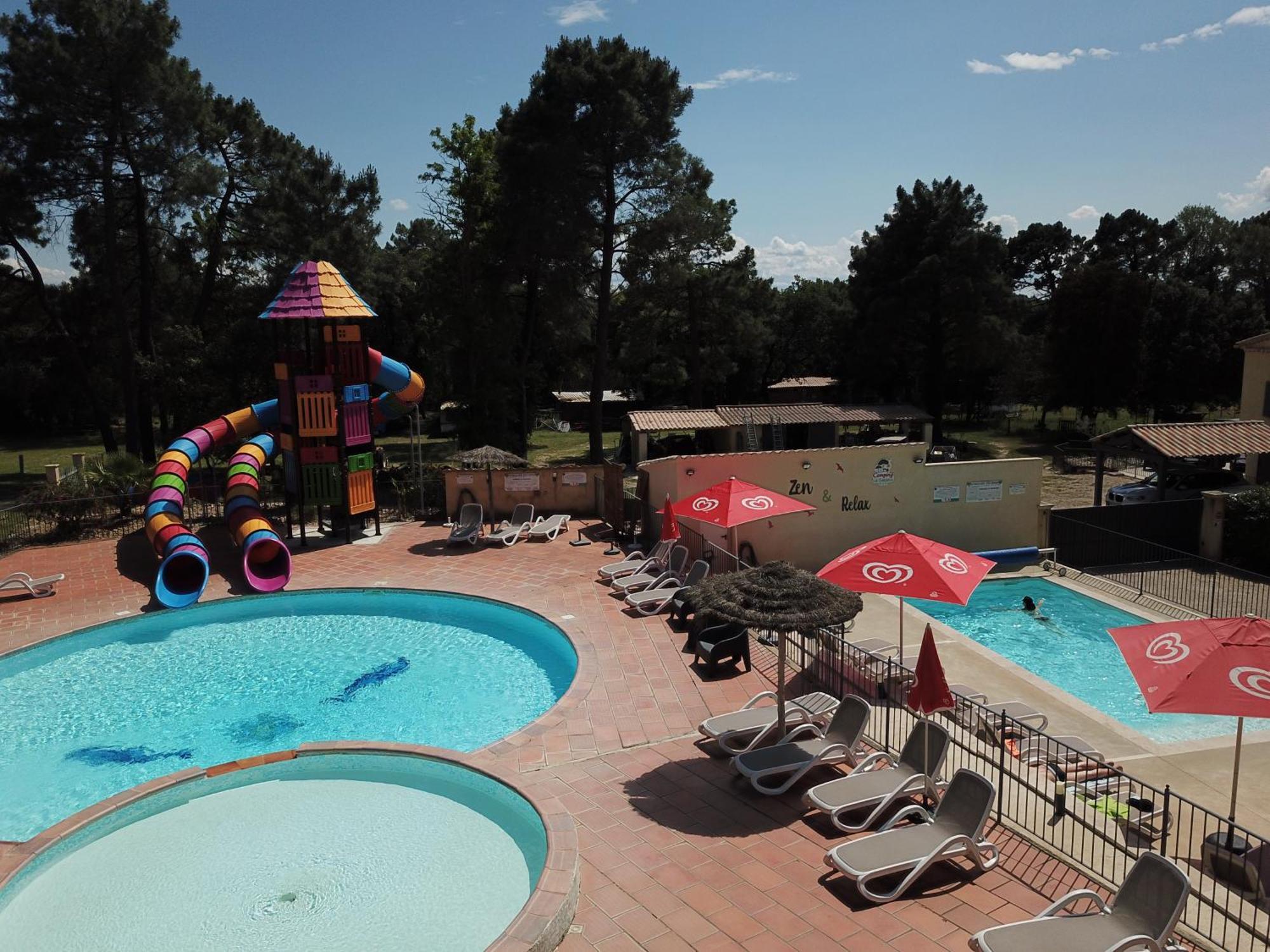 Camping la Simioune en Provence Bollène Extérieur photo
