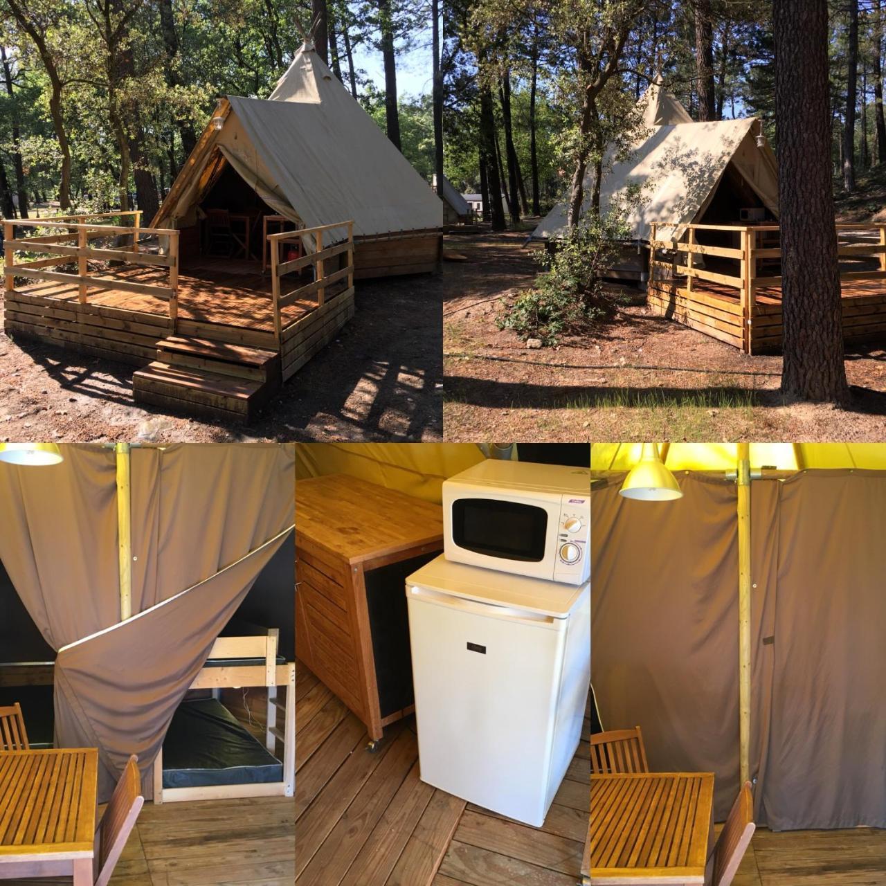 Camping la Simioune en Provence Bollène Extérieur photo
