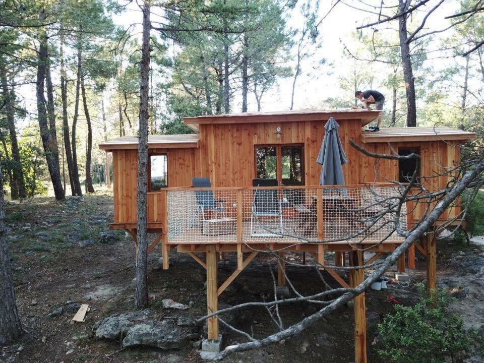 Camping la Simioune en Provence Bollène Extérieur photo